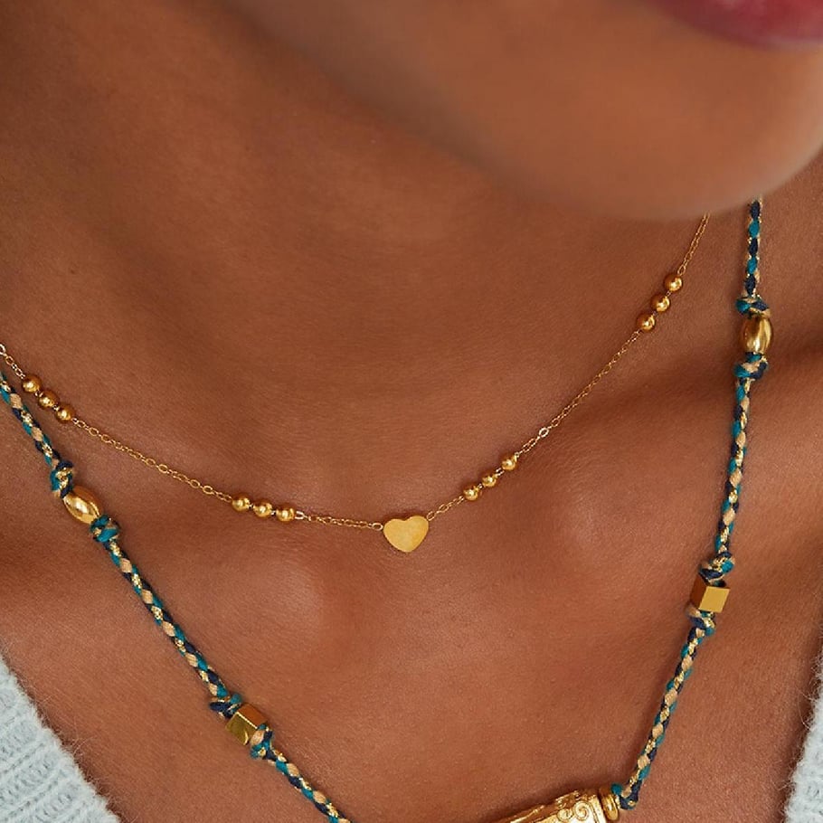 Stainless steel necklace heart Picture3